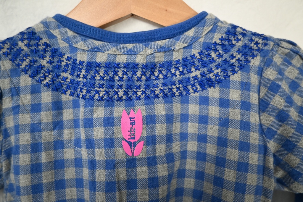 Jurk en bijpassende longsleeve T-shirt, Kidz-art, 4 jaar - Extra 1