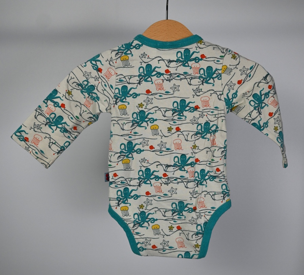 Body met lange mouwen, froy & dind, 2/6 maanden - 2