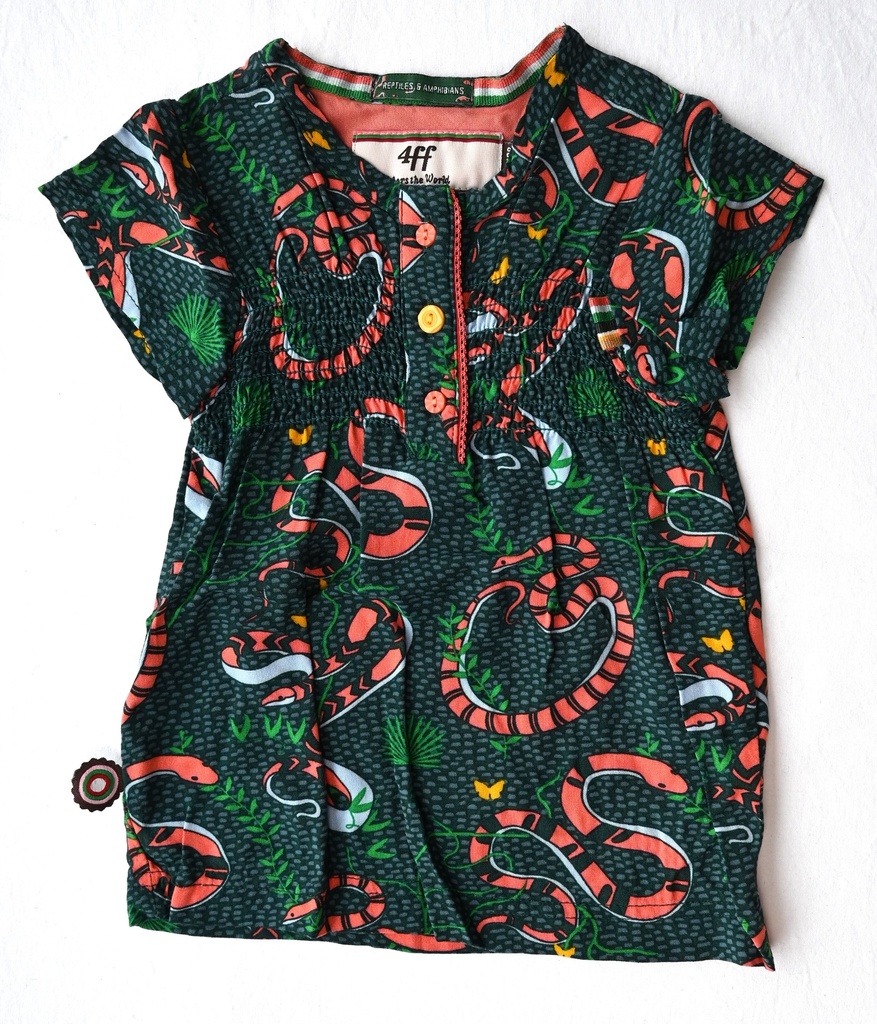 [SRE037] Jurk, 4 funky flavours, 3/6 maanden