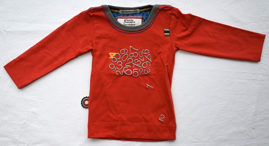 [SRE034] Longsleeve T-shirt, 4 funky flavours, 3/6 maanden