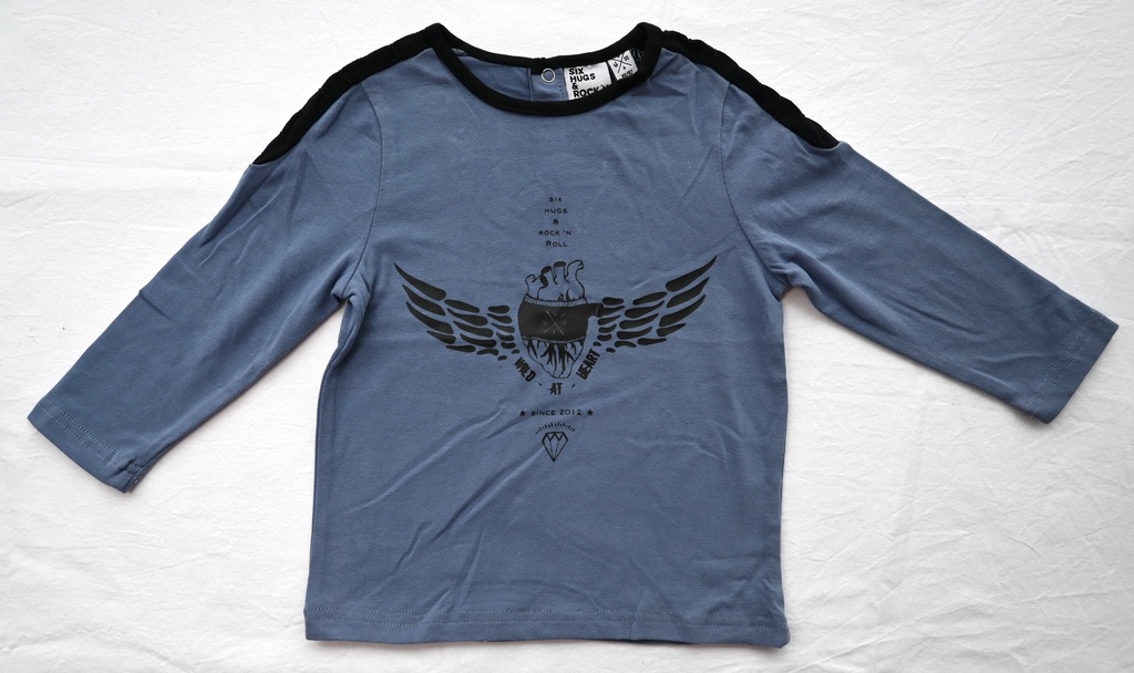 [SRE014] Longsleeve T-shirt, Six Hugs & Rock'n Roll, 18/24 maanden