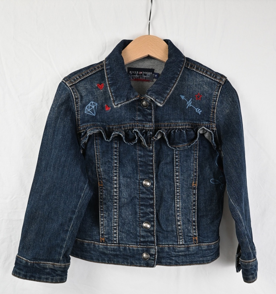 [SDE119] Jeansvest, River Woods, 8 jaar