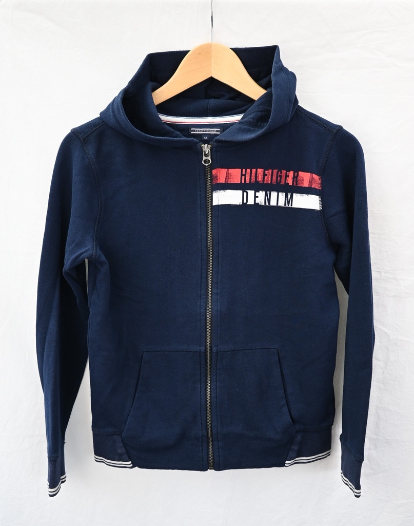 [SCO010] Hoodie met rits, Tommy Hilfiger, 12 jaar