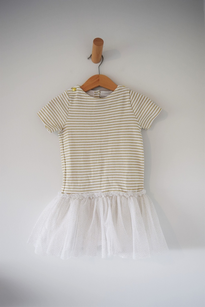 [LNO049] Kleedje, Petit Bateau, 2 jaar