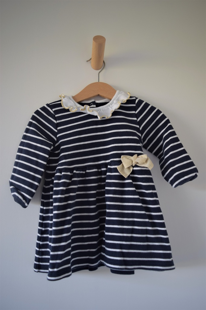 [LNO035] Kleedje, Petit Bateau, 18 maanden