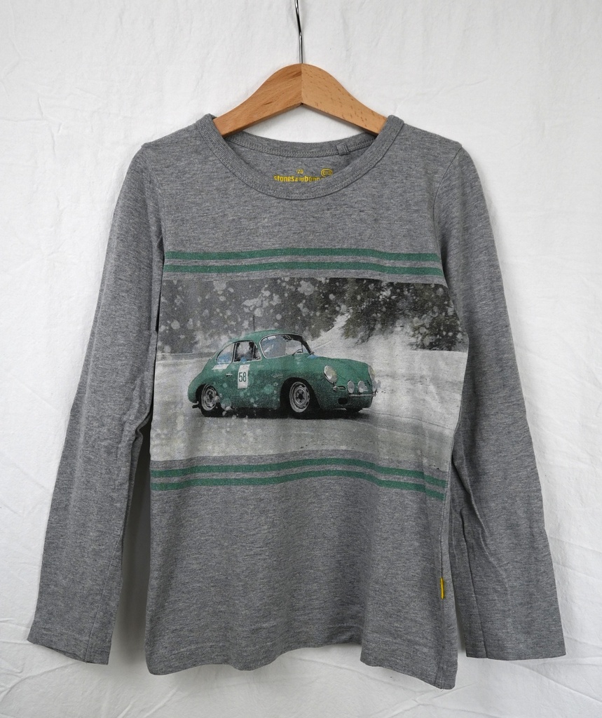 [LES065] Longsleeve T-shirt, Stones and Bones, 8 jaar