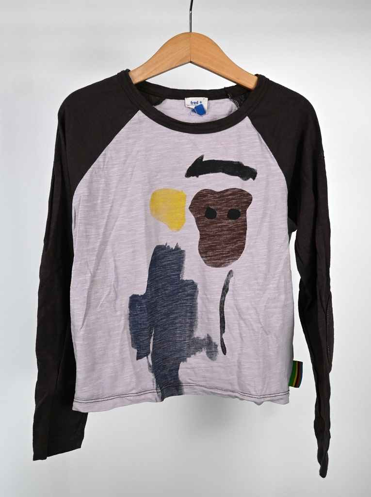 [LBR035] Longsleeve T-shirt, Fred + Ginger, 8 jaar