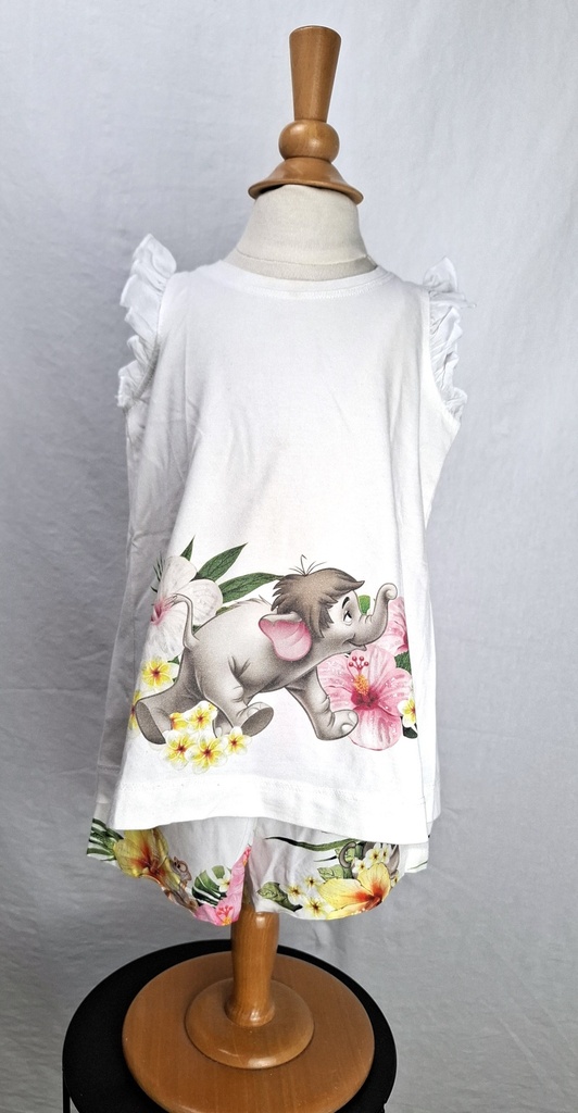 [LBO052] Short en tuniek, Monnalisa, 12 maanden - PI