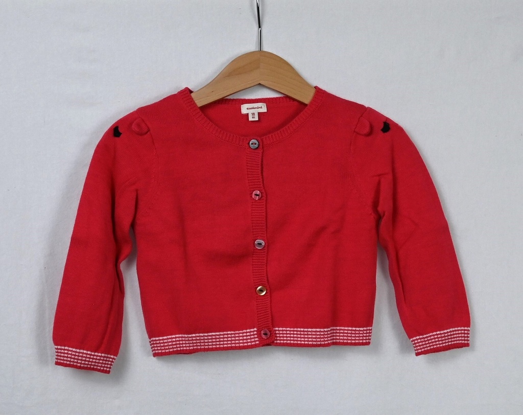 [LBO043] Cardigan (en playsuit), Catimini, 18 maanden