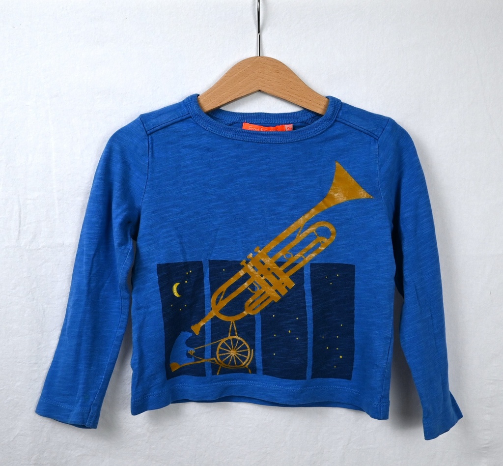 [KVB066] Longsleeve T-shirt, Fred & Ginger, 2 jaar