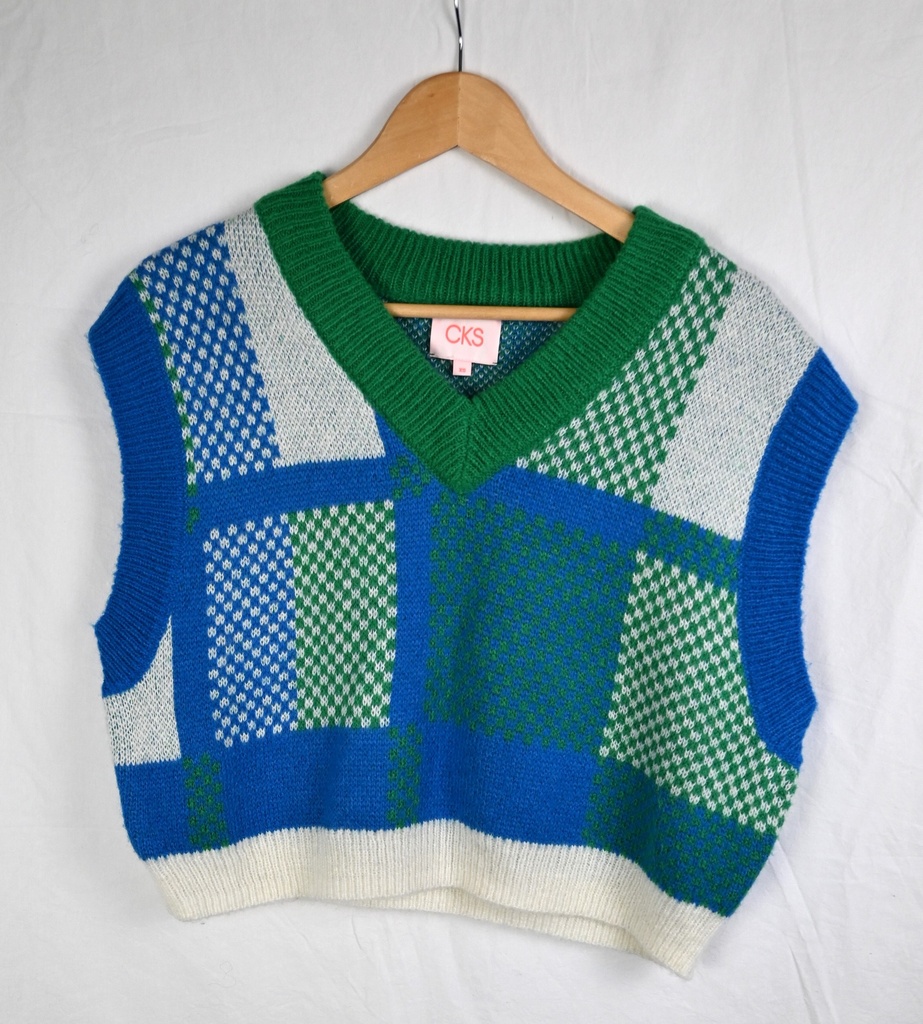 [KPA017] Mouwloze trui, CKS, XS