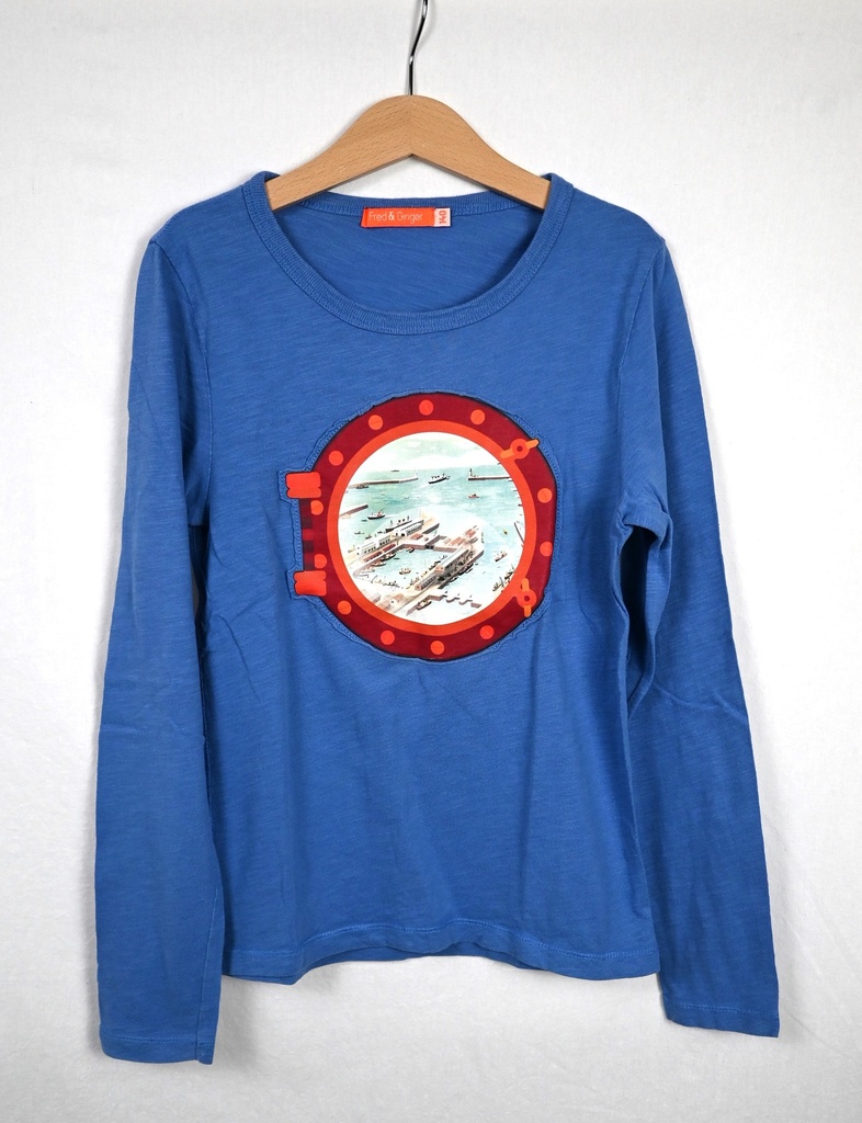 [ELD063] Longsleeve T-shirt, Fred & Ginger, 10 jaar