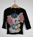 T-shirt met 3/4 mouwen, Muchacha, 4 jaar