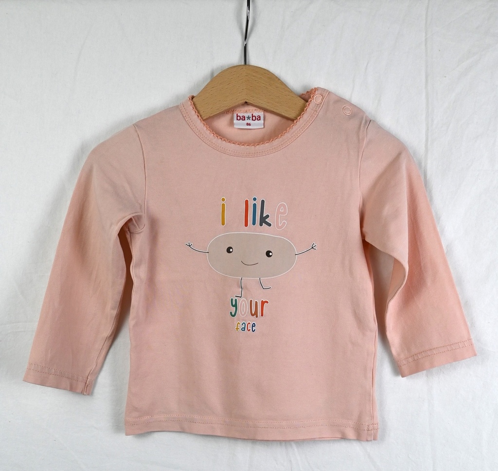 Longsleeve T-shirt, ba*ba, 18 maanden