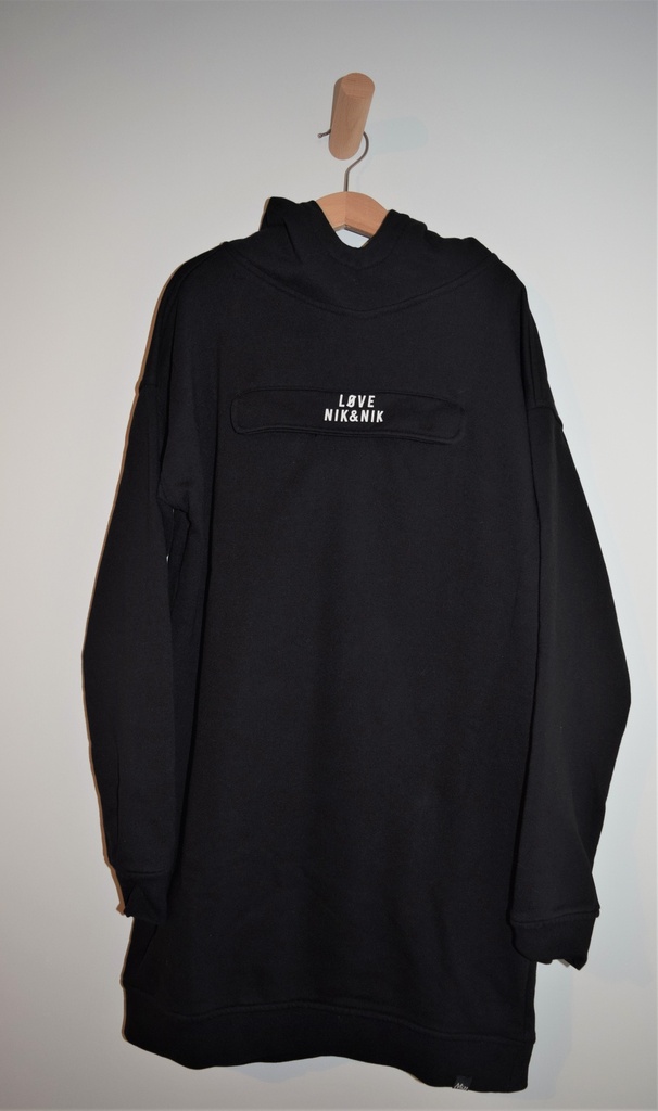 [CSE028] Sweaterjurk met kap, Nik & Nik, 14 jaar