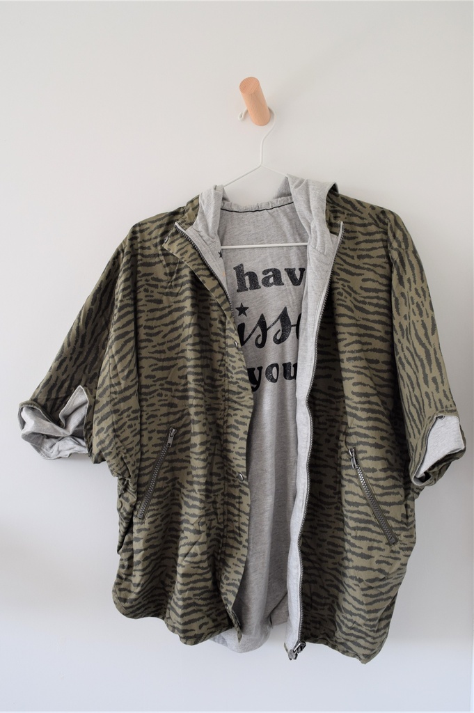 [CSE008] jas korte mouwen, IKKS (omkeerbaar)