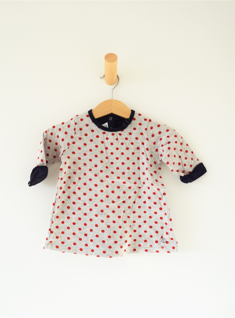 [TPU049] Kleedje, Petit Bateau, 3 maanden