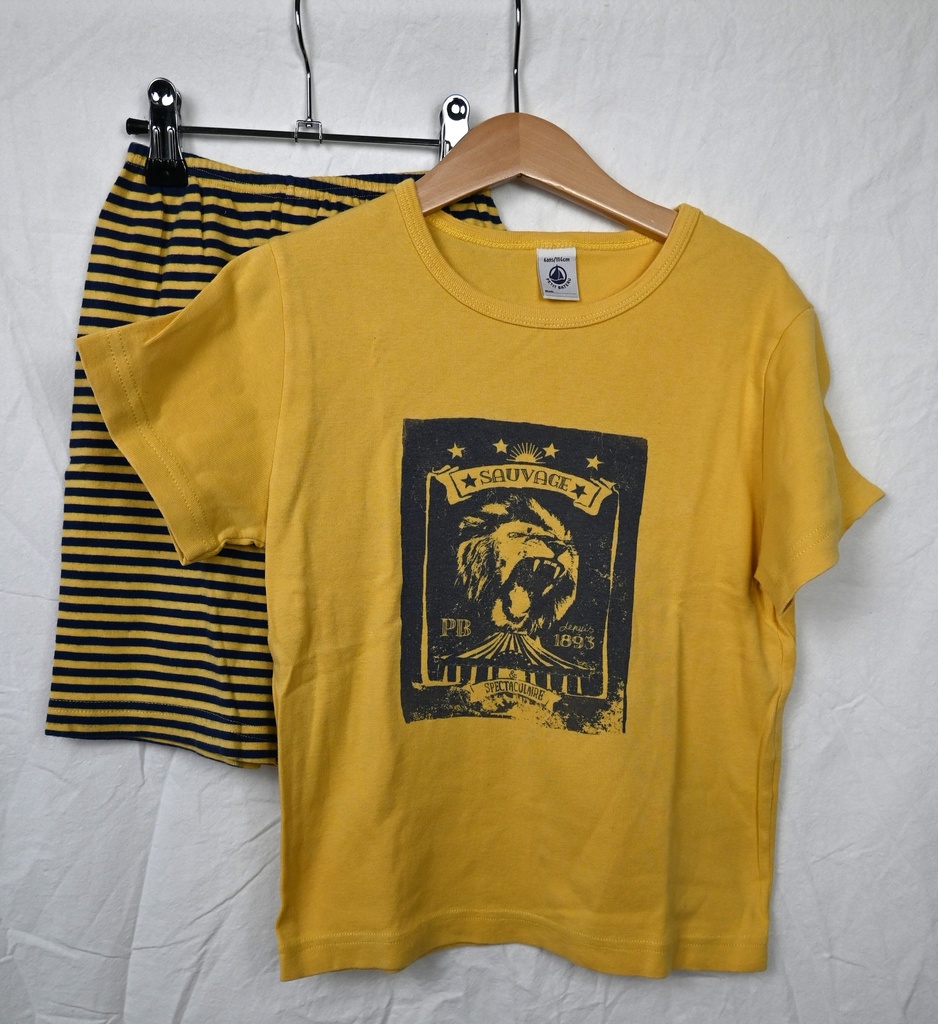 [BLE025] Pyjama, Petit Bateau, 6 jaar