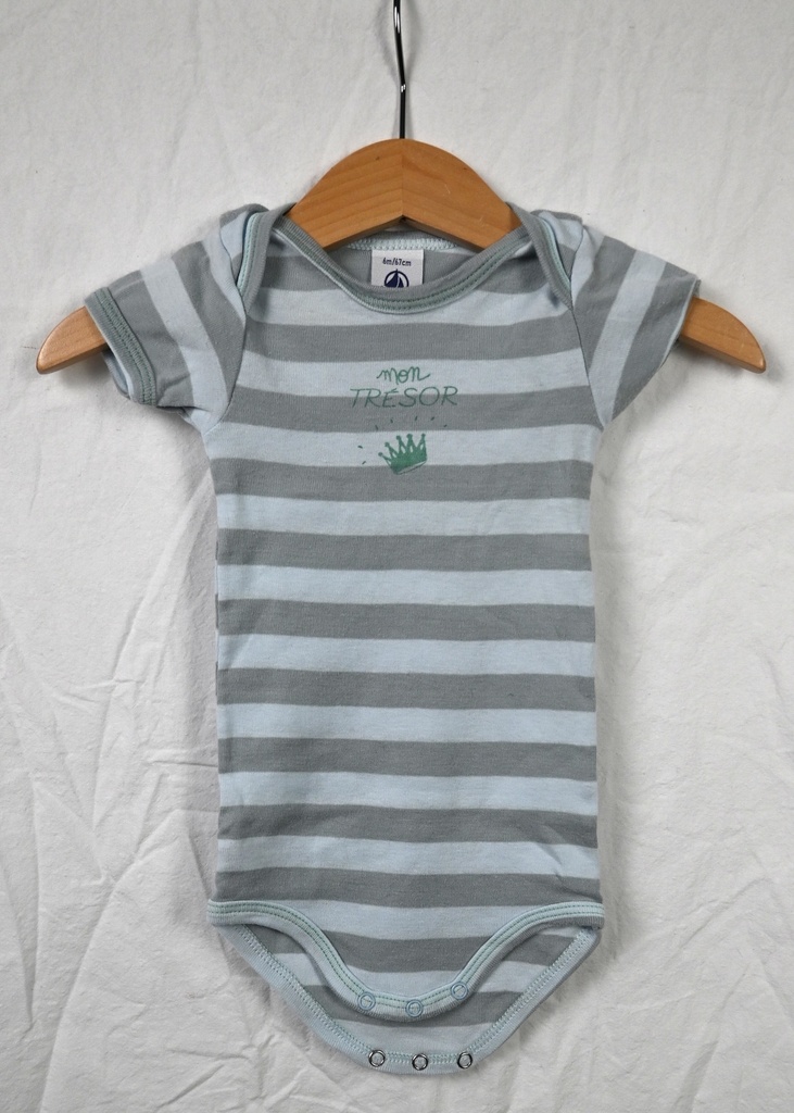 [BLE013] Romper, Petit Bateau, 6 maanden