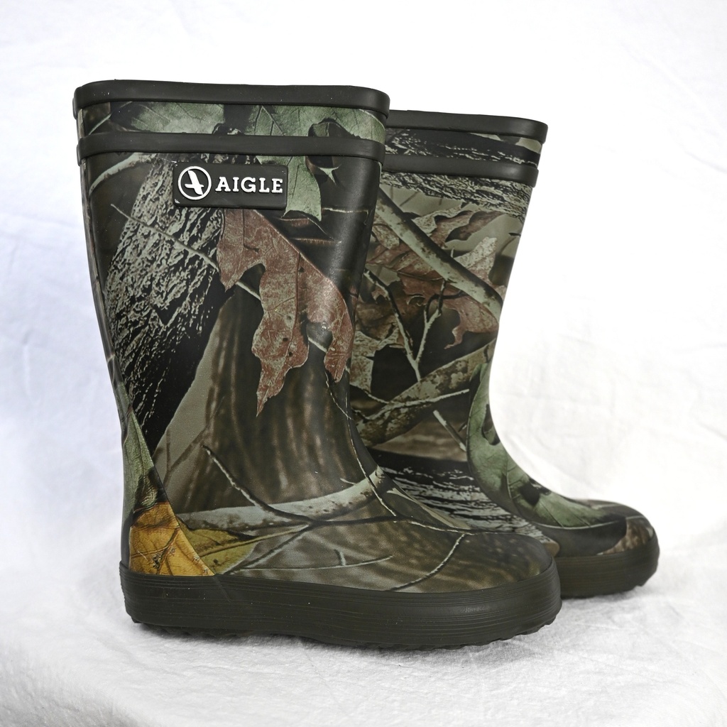 [BEL002] Regenlaarzen, Aigle, maat 23