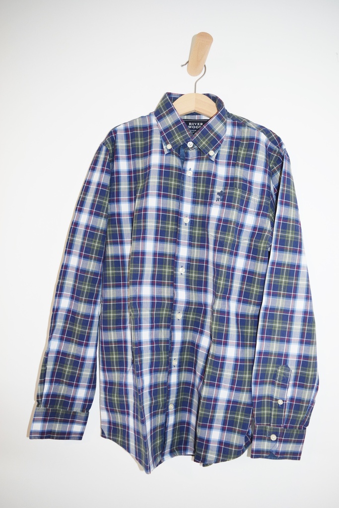 [BEG006] Hemd, River Woods, 12 jaar