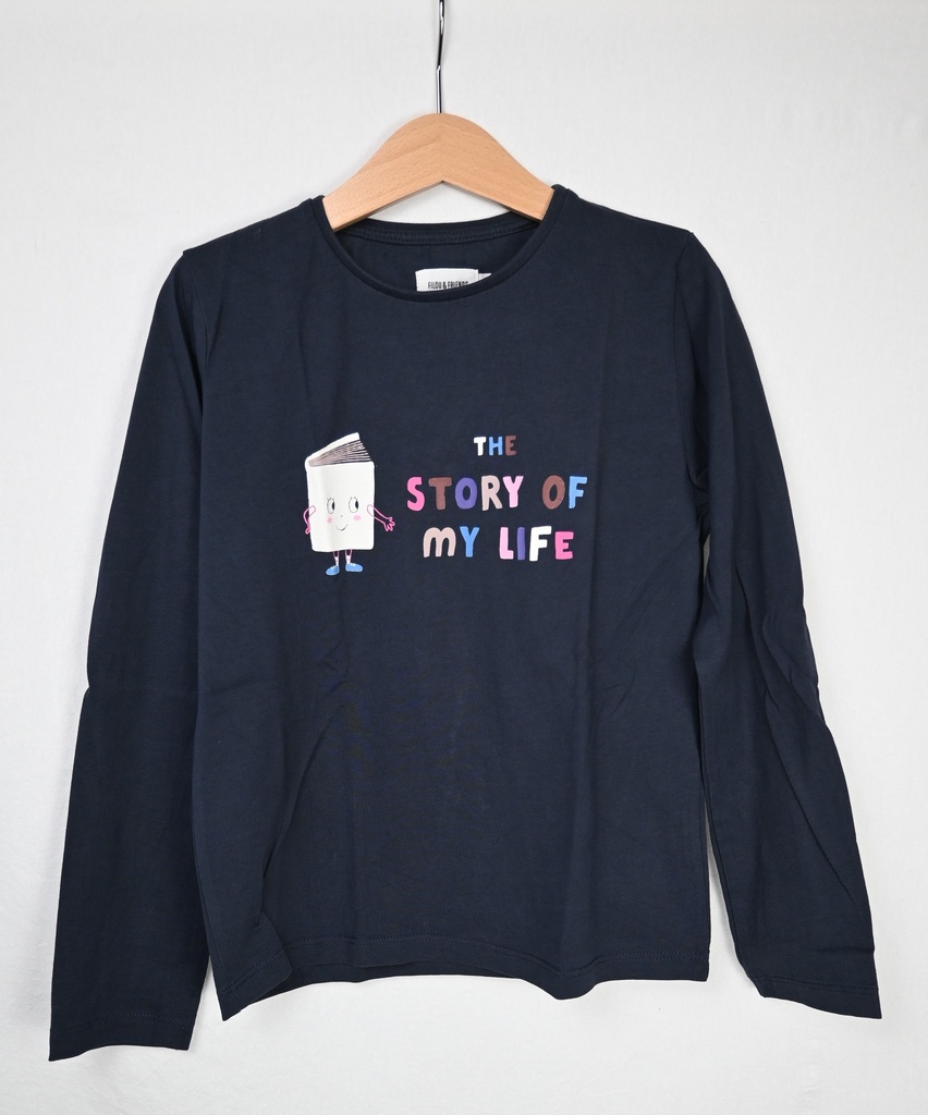 [ANG114] Longsleeve T-shirt, Filou & Friend, 9 jaar