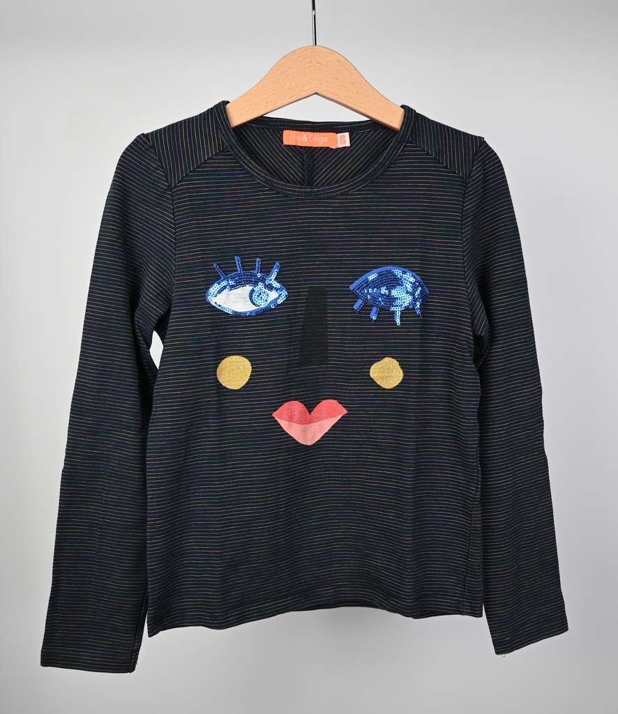 Longsleeve T-shirt, Fred & Ginger, 8 jaar - PI