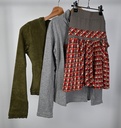 Blazer, rok en longsleeve T-shirt, GYMP, 12 jaar