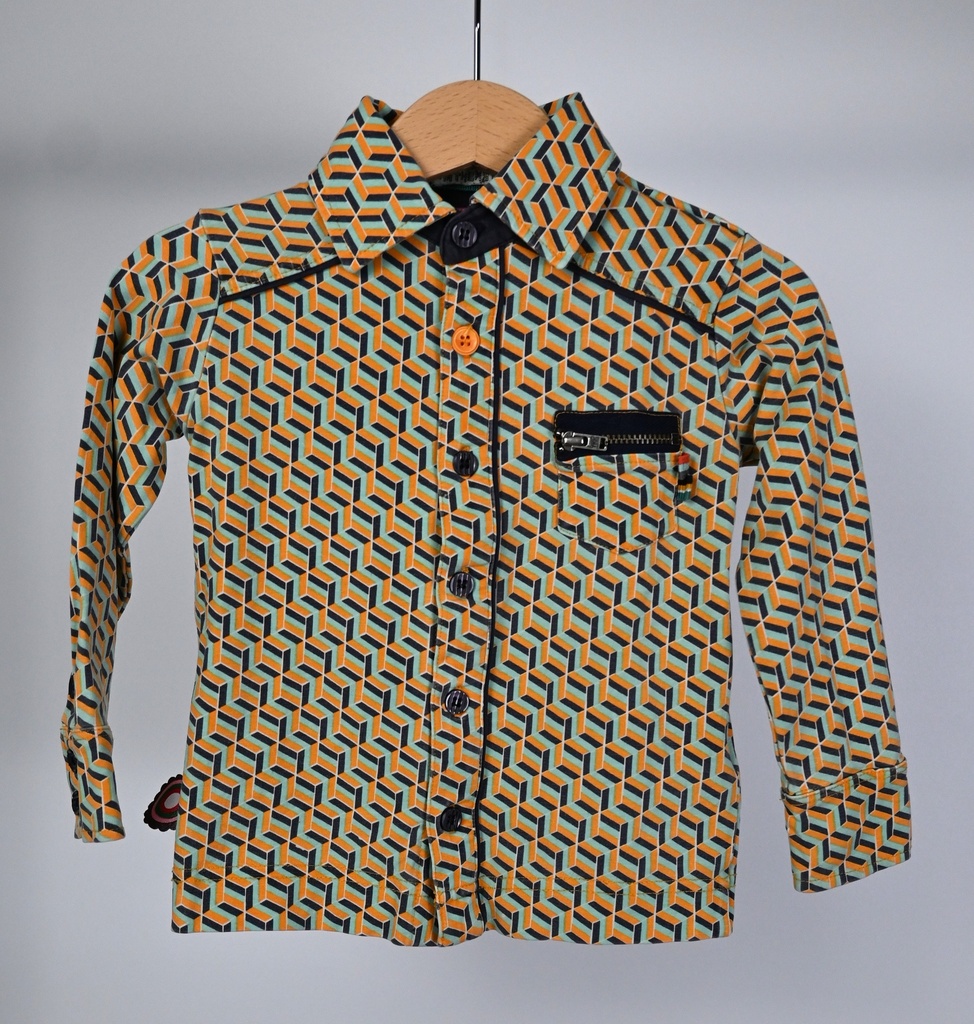 Hemd, 4 funky flavours, 18/24 maanden - PI