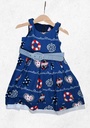 Zomerjurk met riem, Monnalisa, 2 jaar