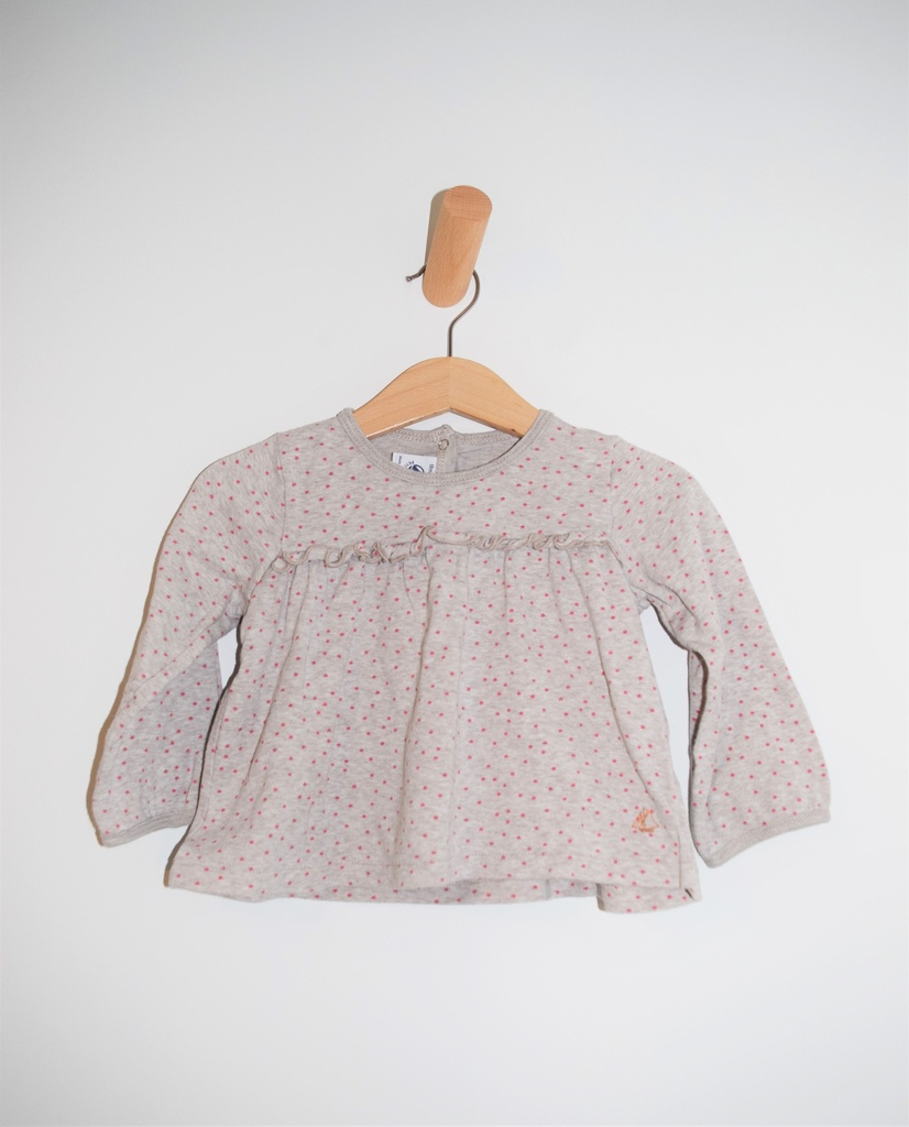 [TIC036] Longsleeve T-shirt, Petit Bateau, 18 maanden