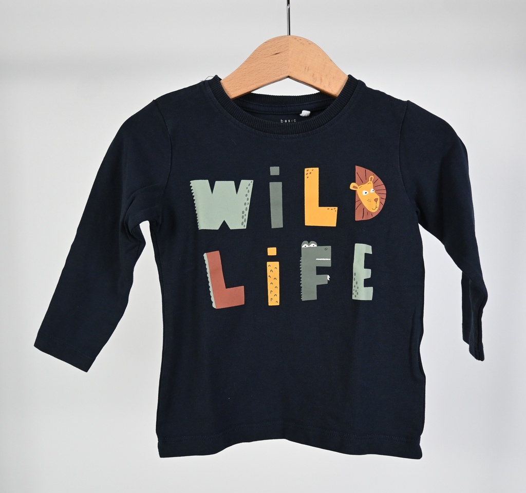 Longsleeve T-shirt, name it, 9/12 maanden