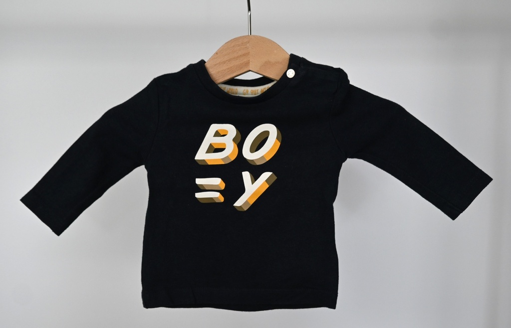 Longsleeve T-shirt, noppies, 1/2 maanden