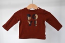 Longsleeve T-shirt, noppies, 2/4 maanden