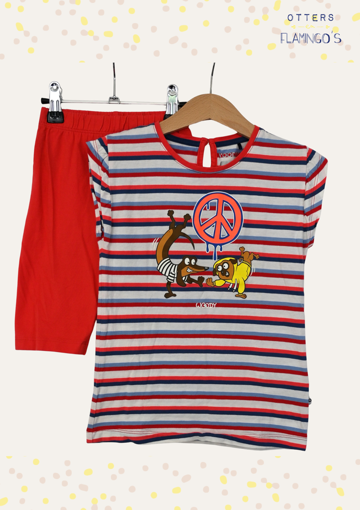 [TIBO012] Pyjama, Woody, 2 jaar