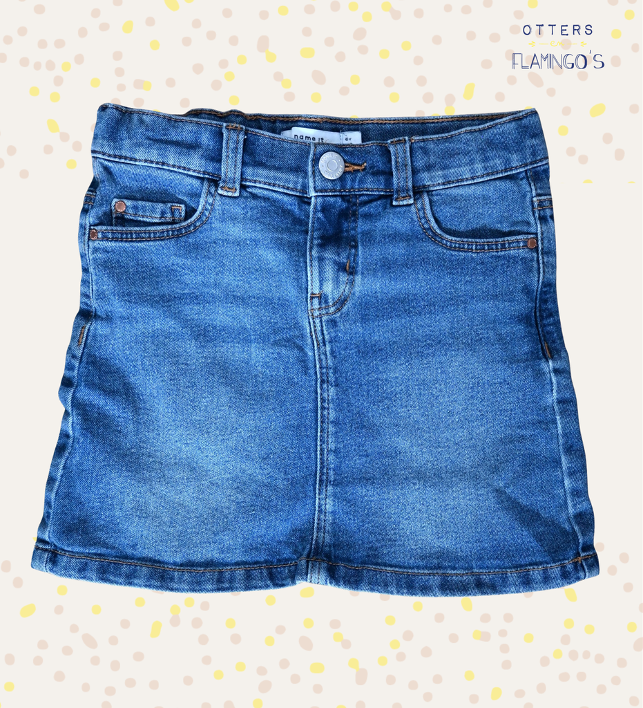 [CVE116] Jeansrokje, name it, 6 jaar