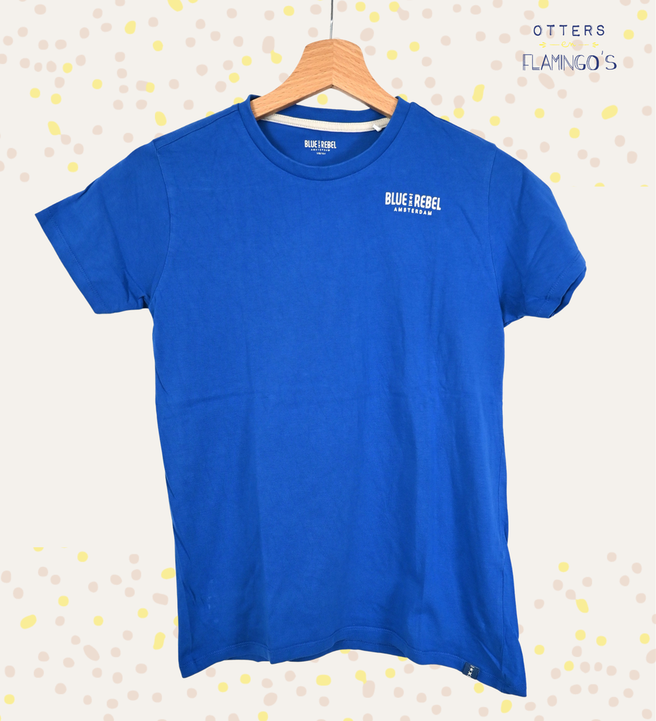 [CVE168] T-shirt, Blue Rebel, 13/14 jaar