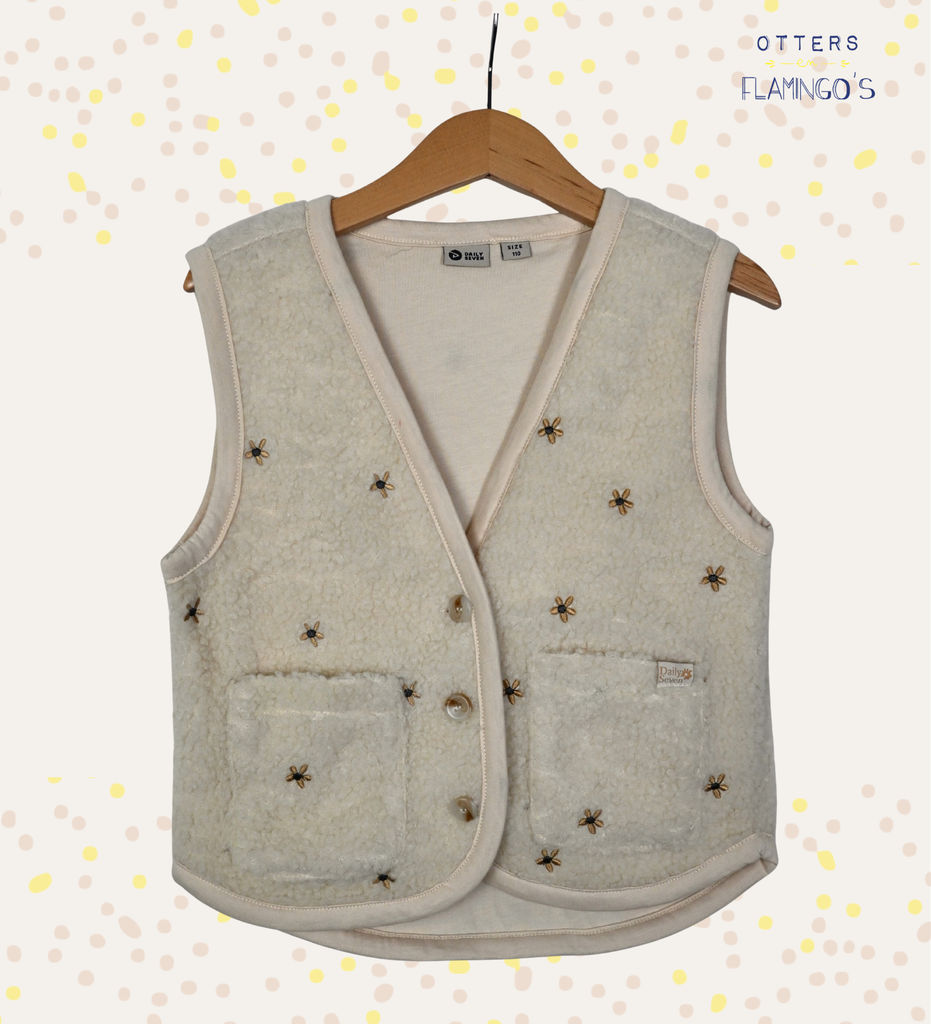 [YMI245] Teddy gilet, Daily Seven, 5 jaar - PI