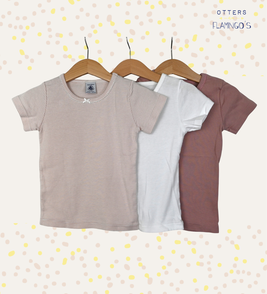 Set van 3 onderhemdjes, Petit Bateau, 4 jaar